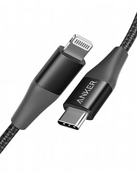 USB C кабель Anker Powerline+ II Lightning для iPhone